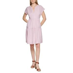 Calvin Klein Light Pink Midi Dress